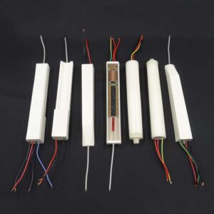 Different high-voltage cascade formats and wire arrangements for matching review