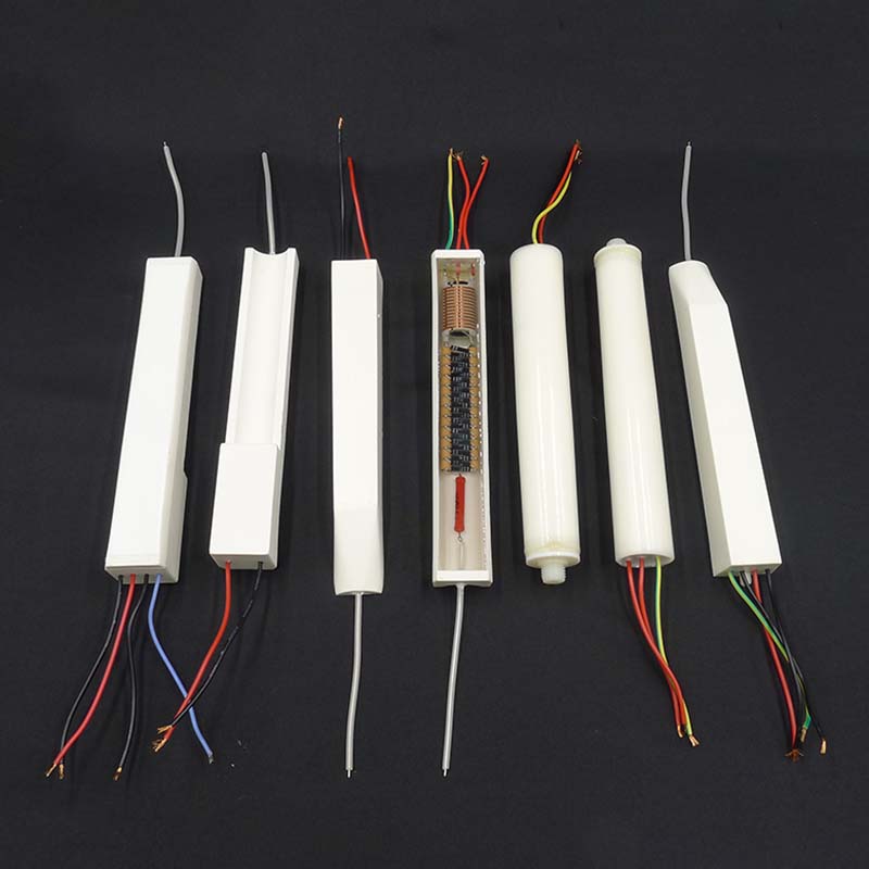 Different high-voltage cascade formats and wire arrangements for matching review