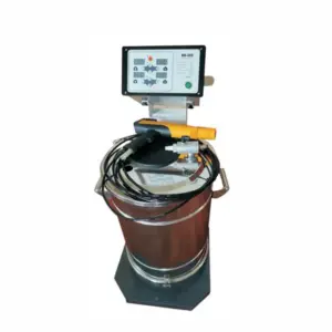 HN-580 controller with a manual powder gun and hopper